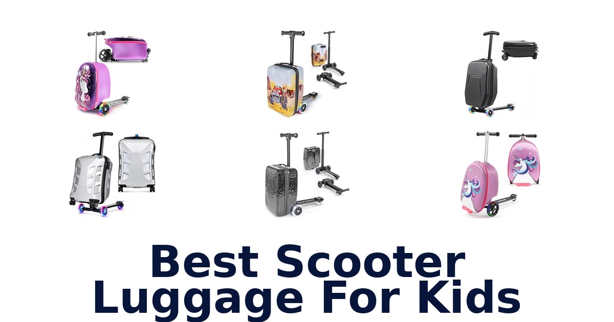 Best Scooter Luggage For Kids