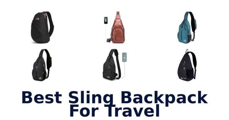 Best Sling Backpack For Travel