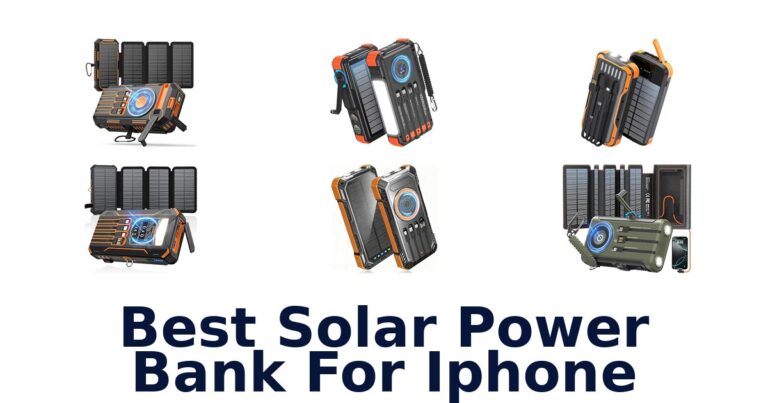 Best Solar Power Bank For iPhone