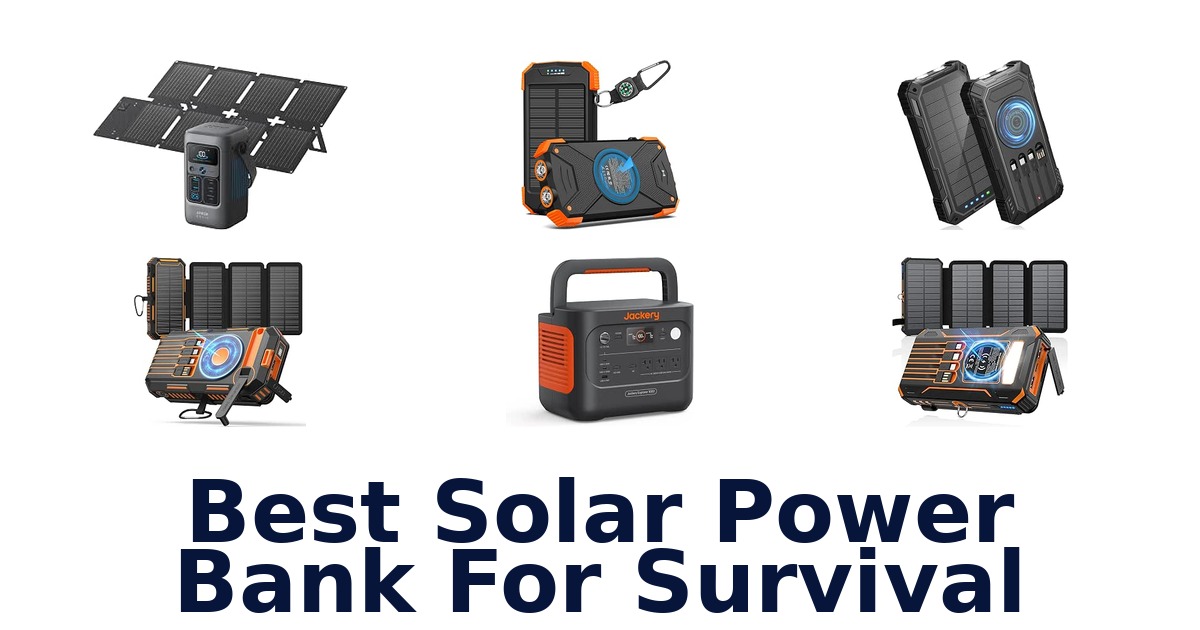 Best Solar Power Bank For Survival