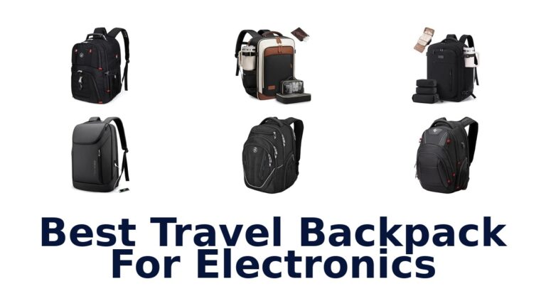 Best Travel Backpack For Electronics
