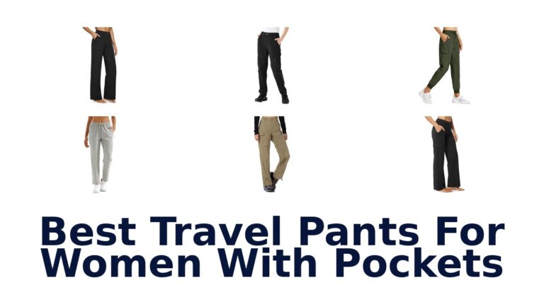 Best Travel Pants For Women With Pockets