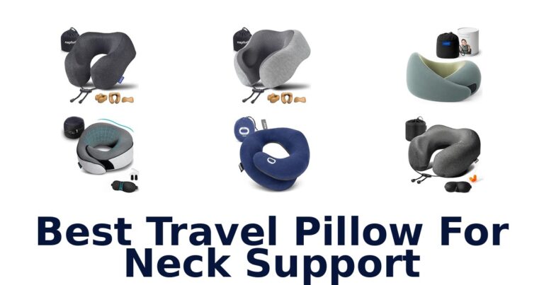 Best Travel Pillow For Neck Support