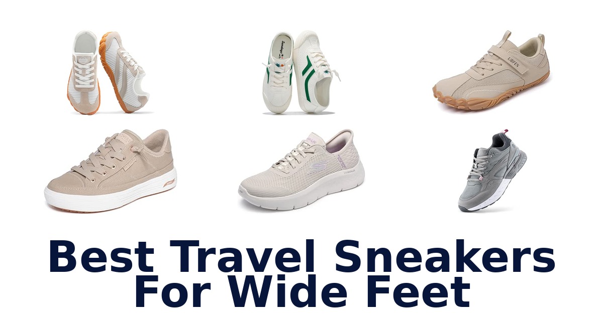 Best Travel Sneakers For Wide Feet