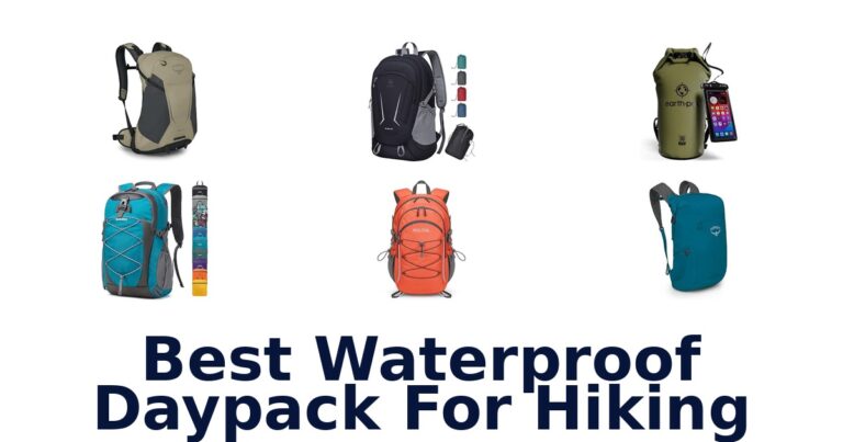 Best Waterproof Daypack For Hiking