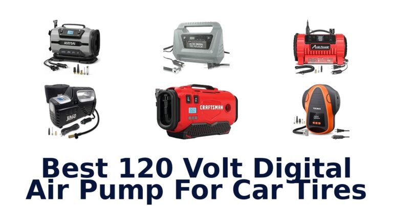 Best 120 Volt Digital Air Pump For Car Tires