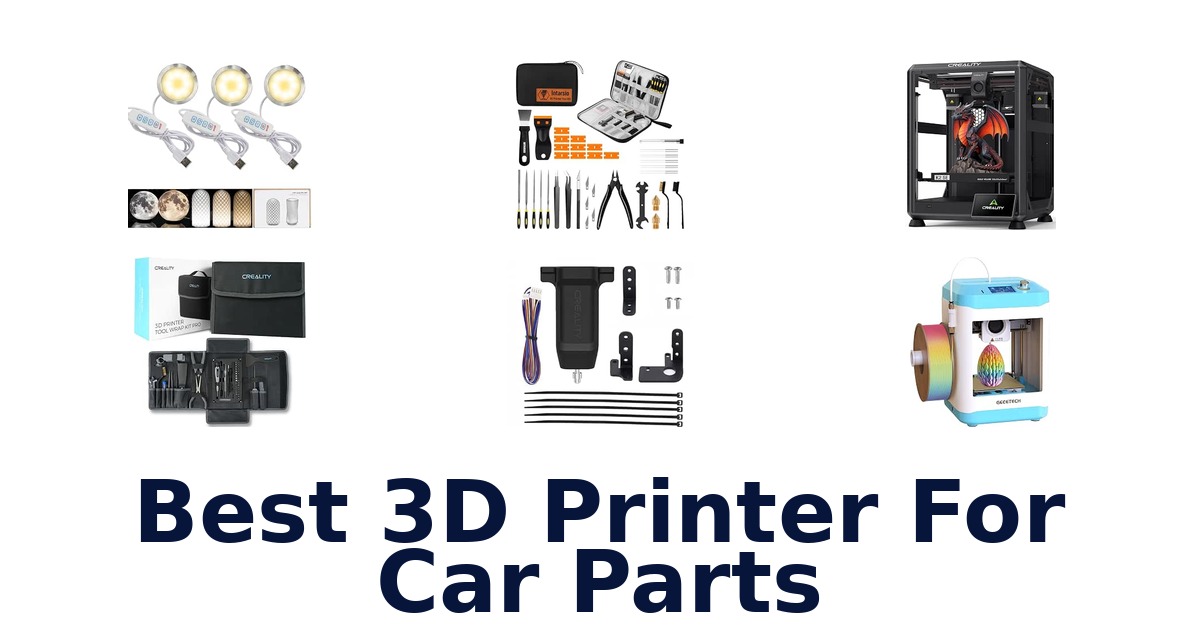 Best 3D Printer For Car Parts
