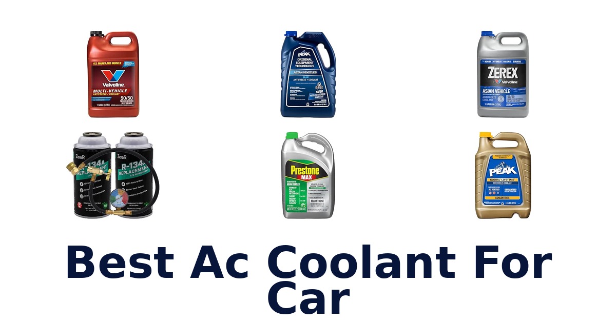 Best Ac Coolant For Car
