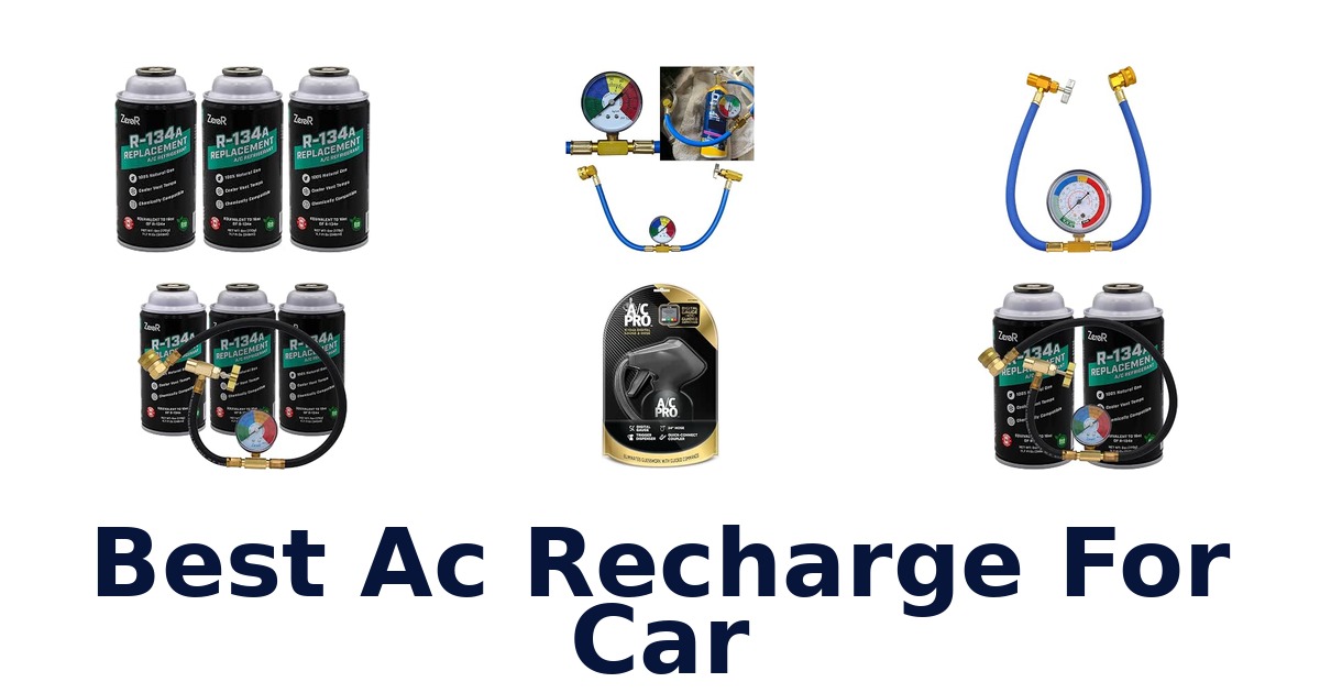 Best Ac Recharge For Car
