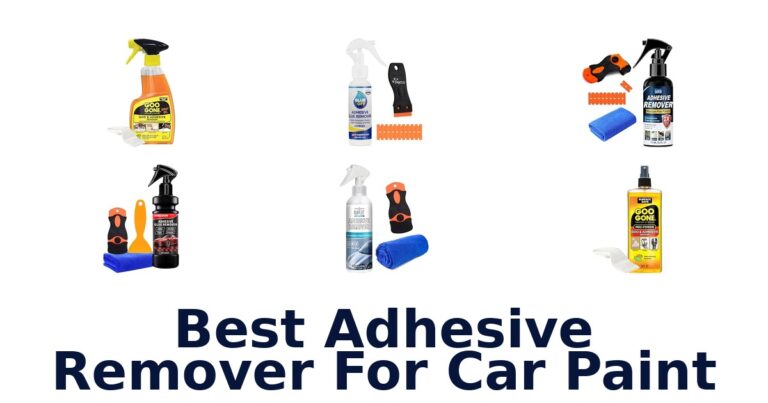 Best Adhesive Remover For Car Paint