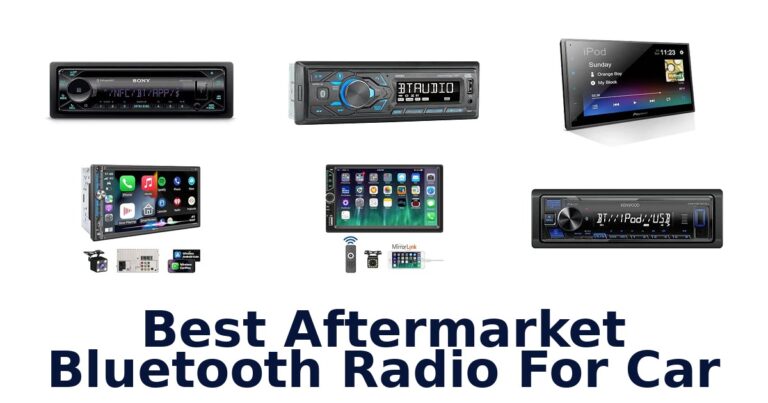 Best Aftermarket Bluetooth Radio For Car