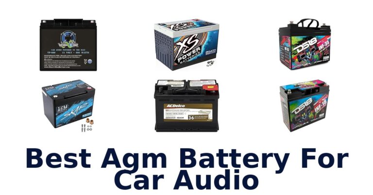 Best Agm Battery For Car Audio
