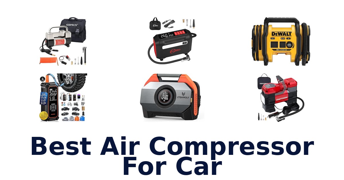 Best Air Compressor For Car