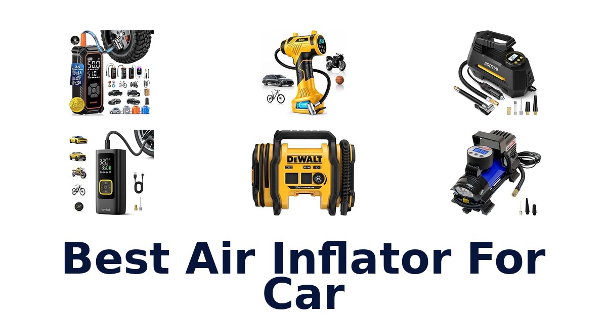 Best Air Inflator For Car