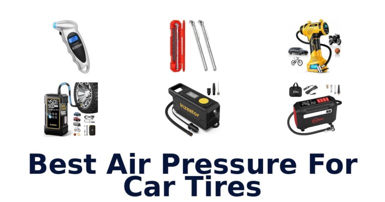 Best Air Pressure For Car Tires