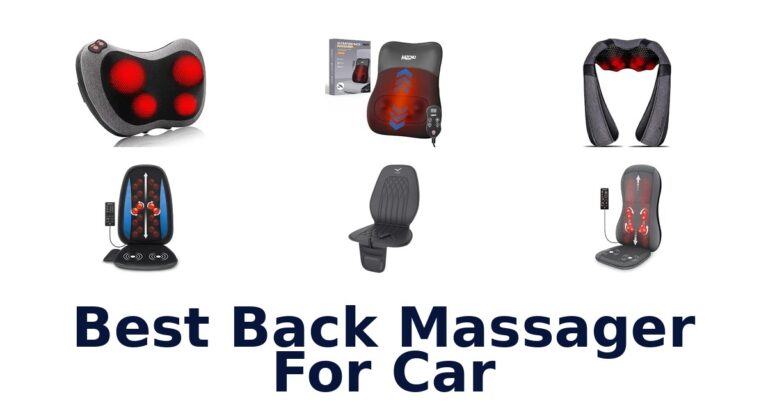Best Back Massager For Car