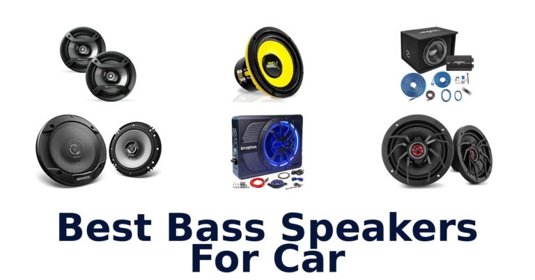 Best Bass Speakers For Car