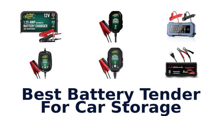 Best Battery Tender For Car Storage