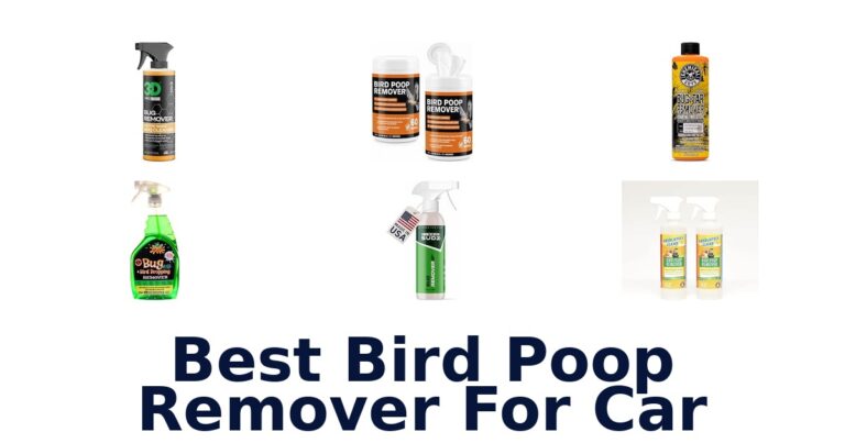 Best Bird Poop Remover For Car