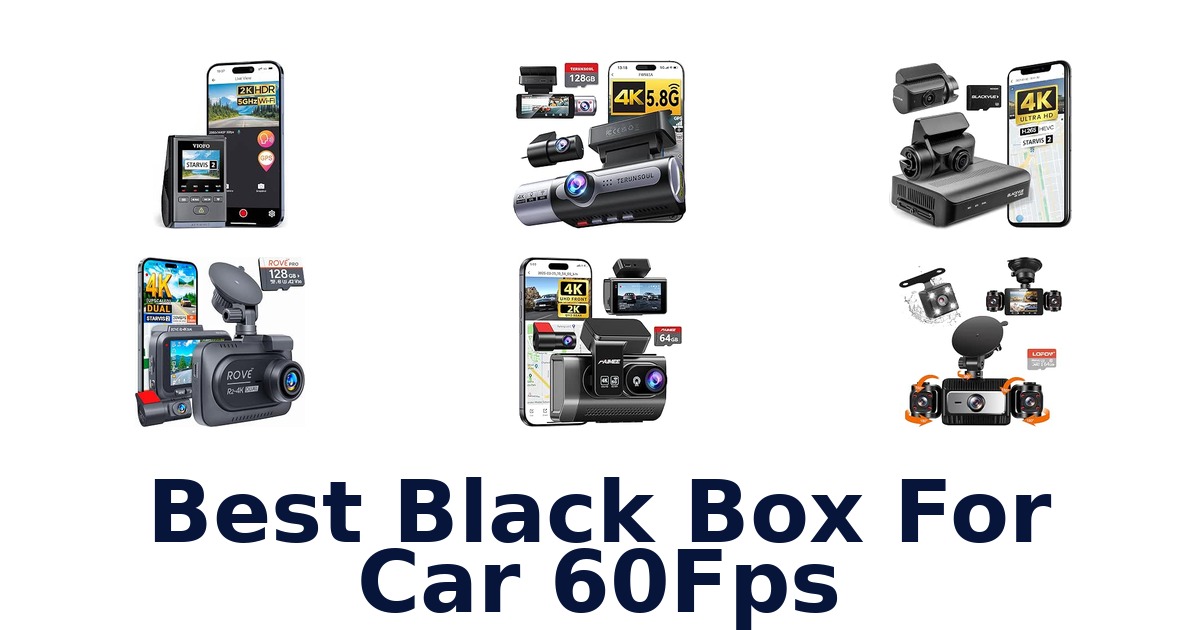 Best Black Box For Car 60Fps