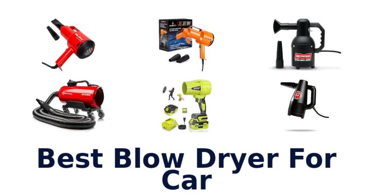 Best Blow Dryer For Car