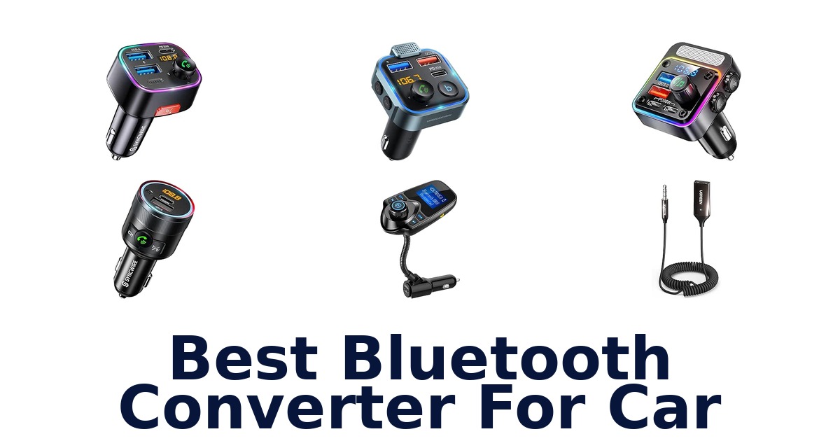 Best Bluetooth Converter For Car