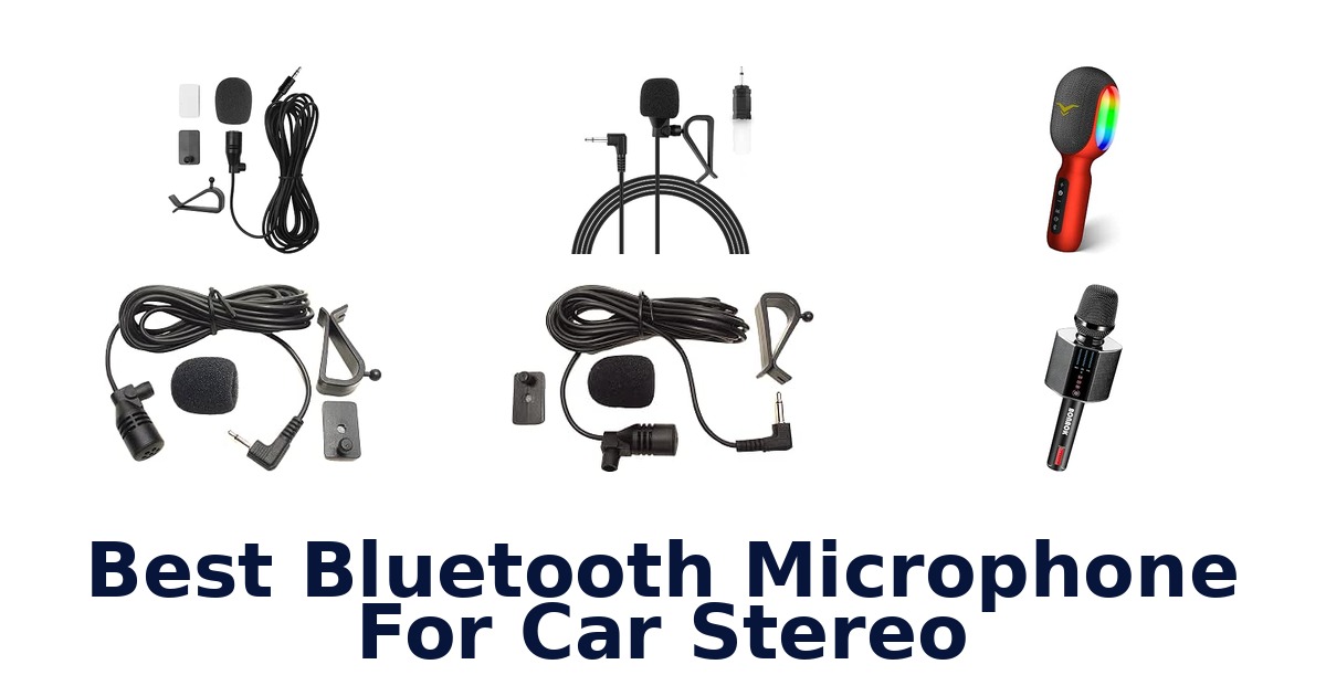 Best Bluetooth Microphone For Car Stereo