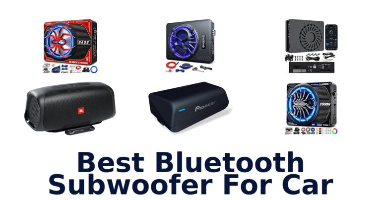 Best Bluetooth Subwoofer For Car