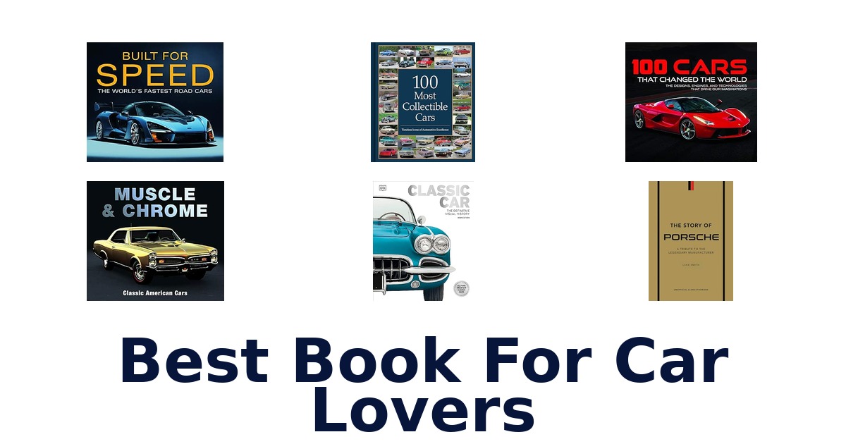 Best Book For Car Lovers
