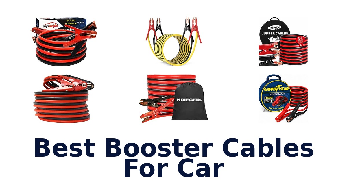 Best Booster Cables For Car