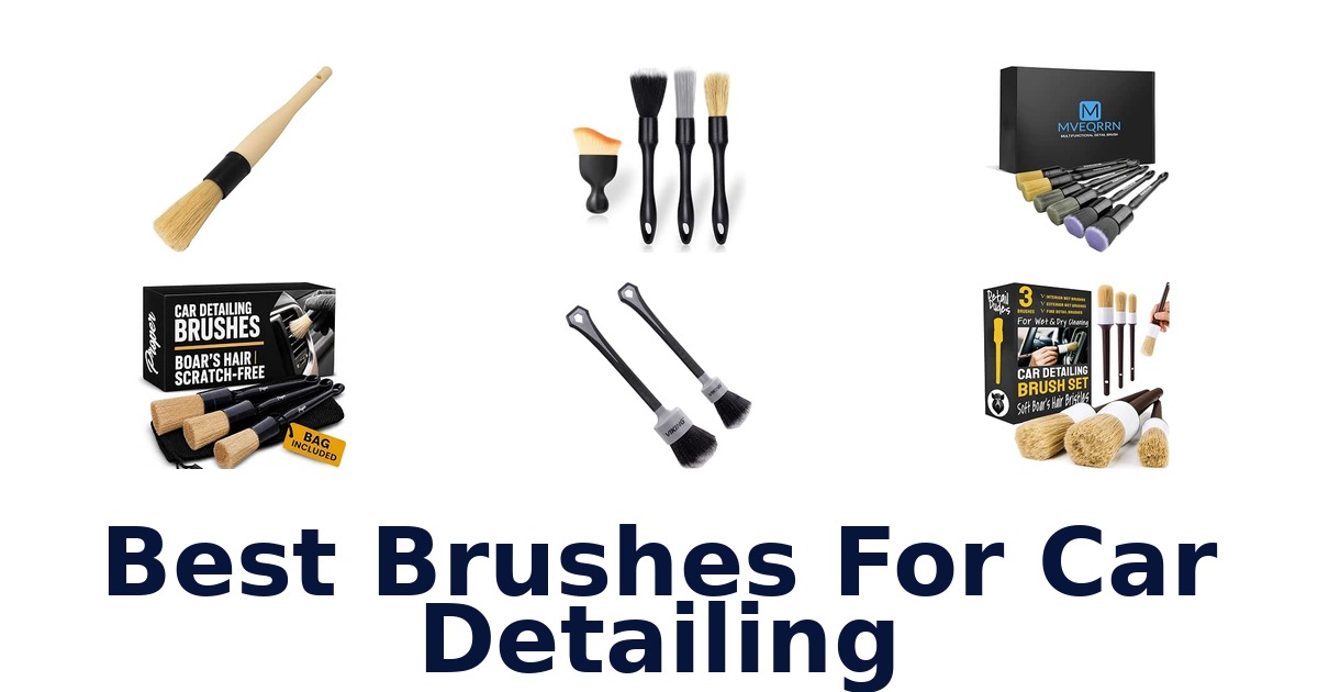 Best Brushes For Car Detailing