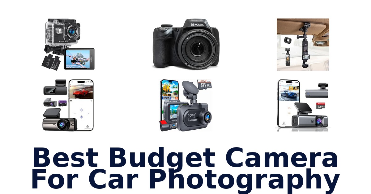 Best Budget Camera For Car Photography