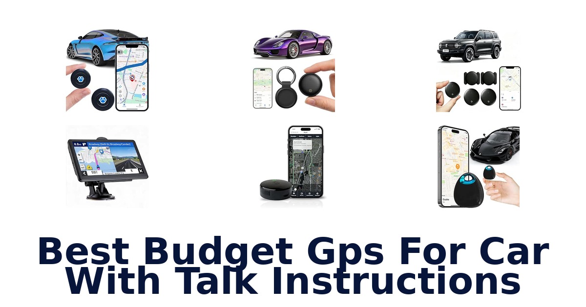 Best Budget Gps For Car With Talk Instructions