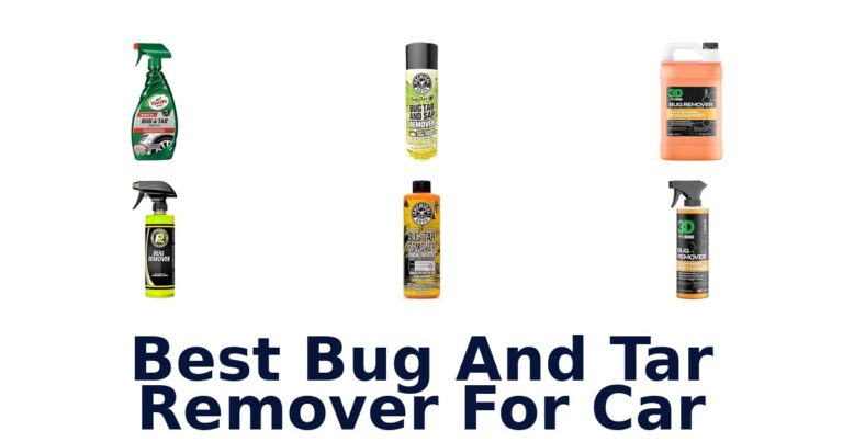 Best Bug And Tar Remover For Car