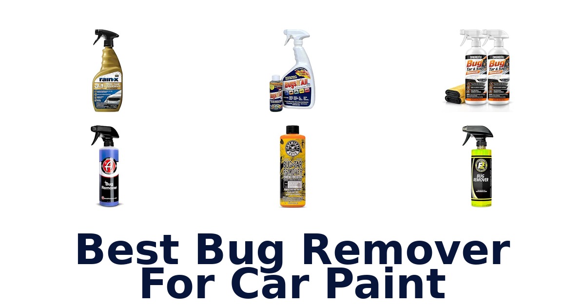 Best Bug Remover For Car Paint