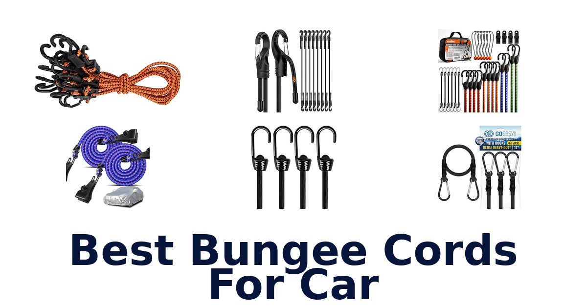 Best Bungee Cords For Car