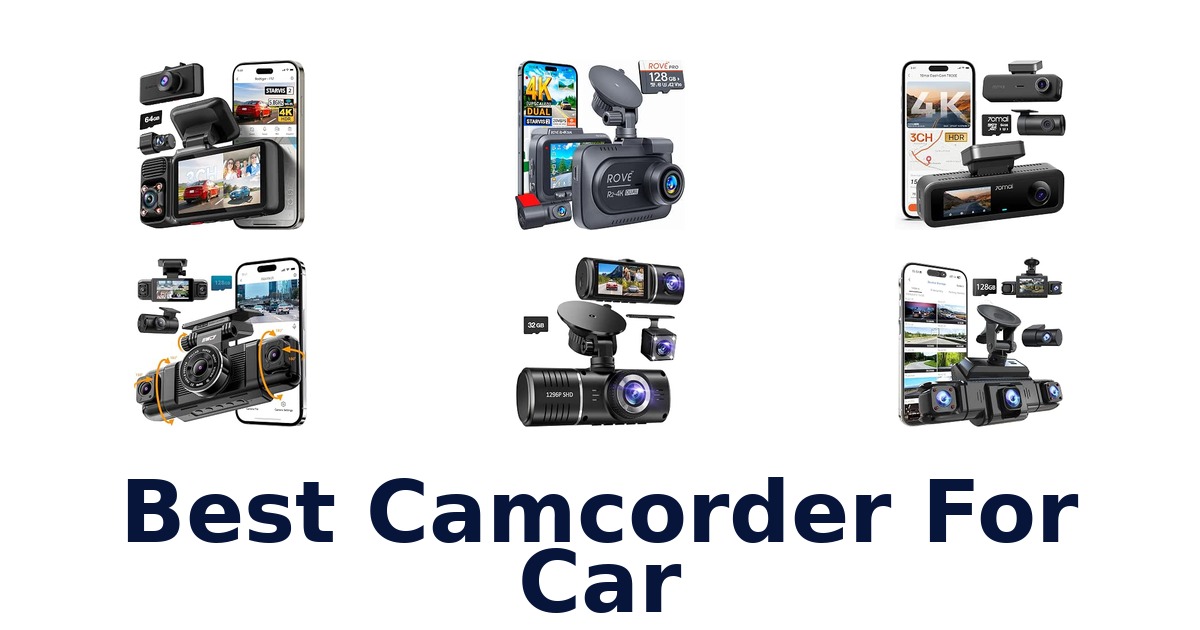 Best Camcorder For Car