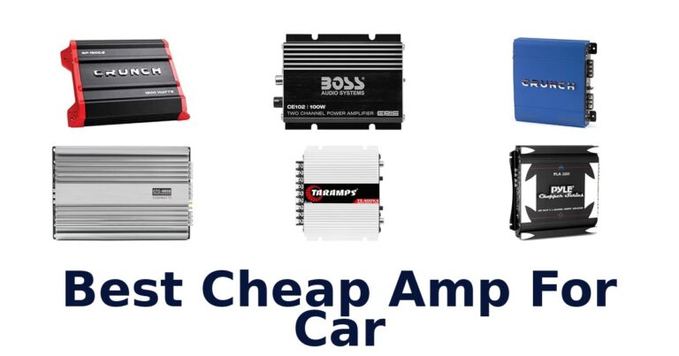 Best Cheap Amp For Car