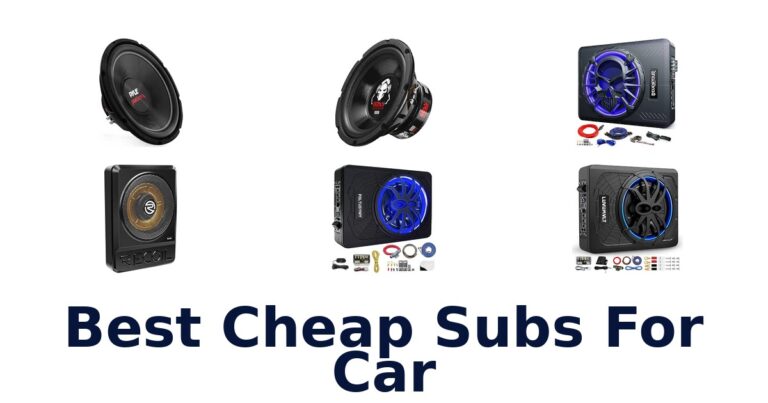 Best Cheap Subs For Car