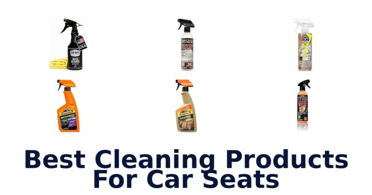 Best Cleaning Products For Car Seats