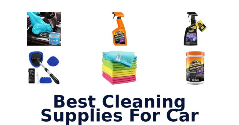 Best Cleaning Supplies For Car