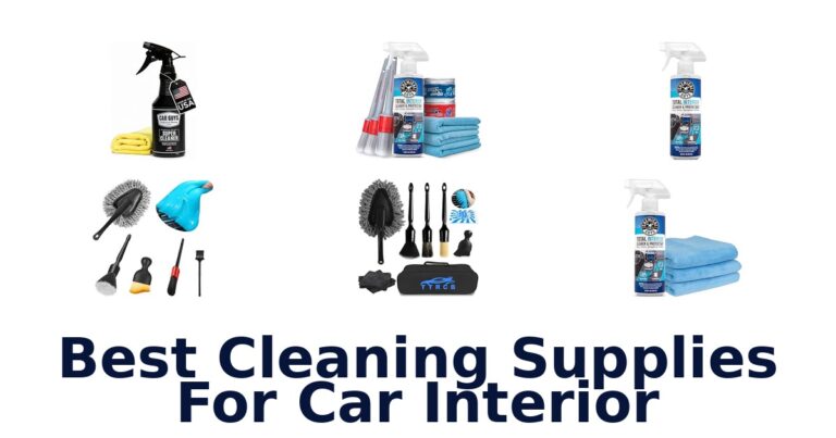 Best Cleaning Supplies For Car Interior