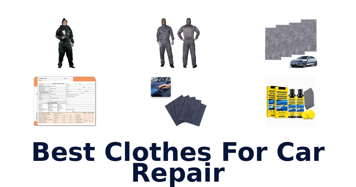 Best Clothes For Car Repair