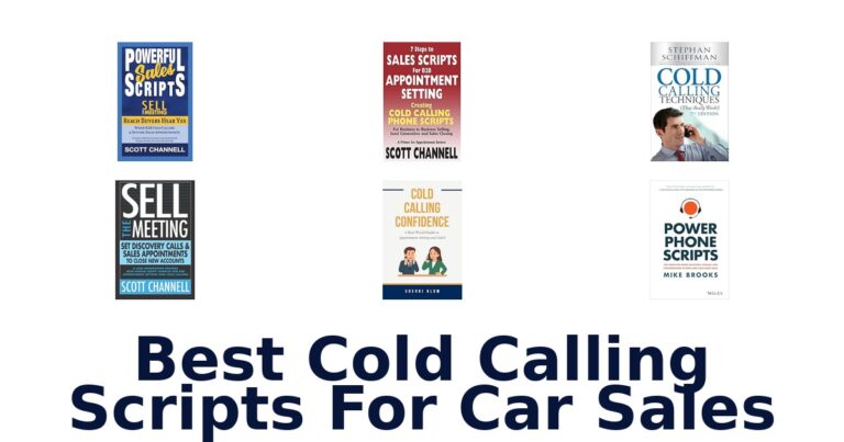 Best Cold Calling Scripts For Car Sales