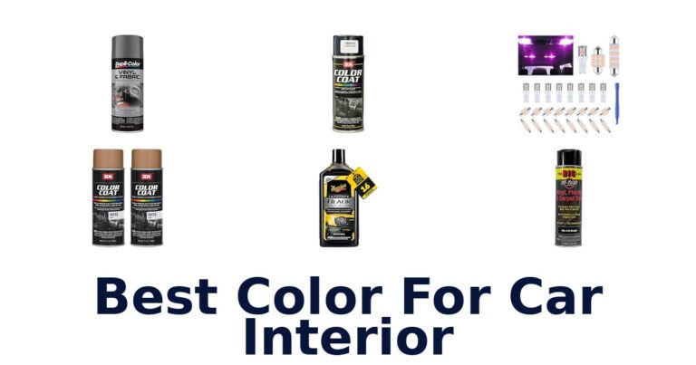 Best Color For Car Interior