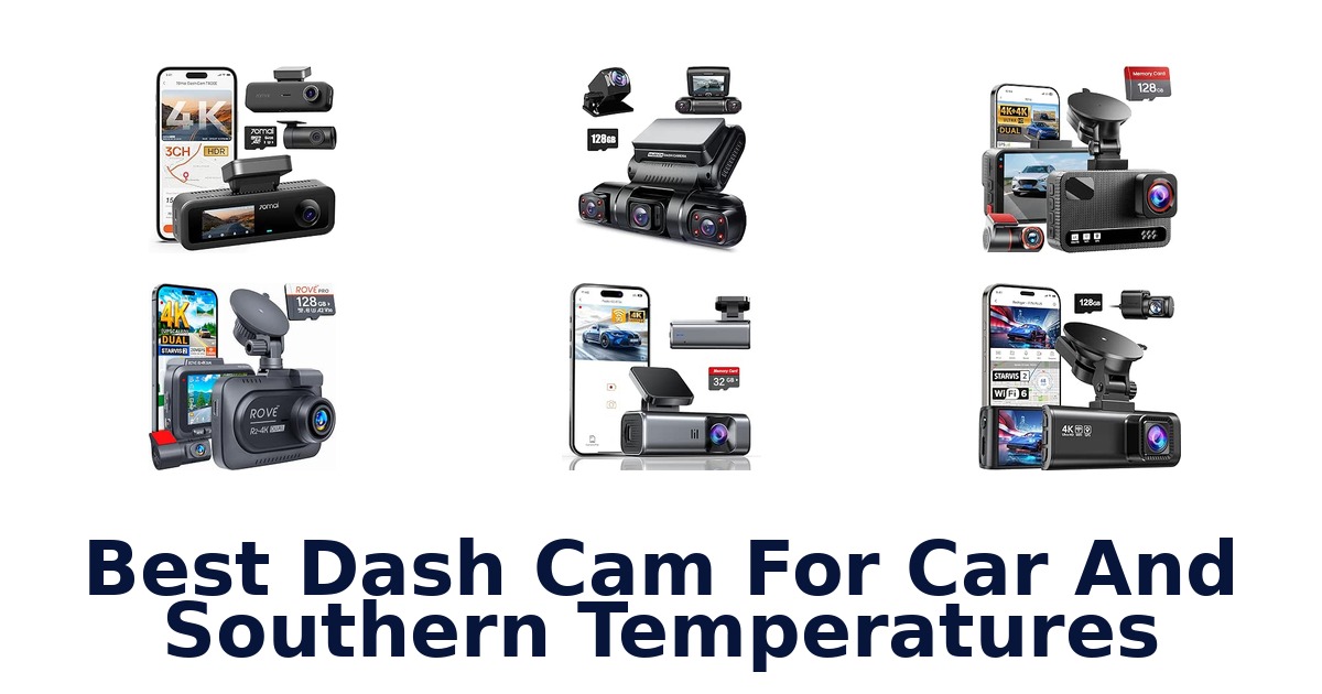 Best Dash Cam For Car And Southern Temperatures
