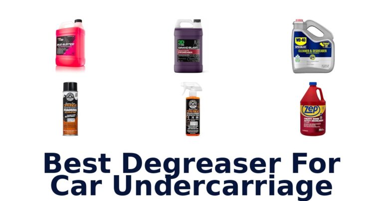 Best Degreaser For Car Undercarriage