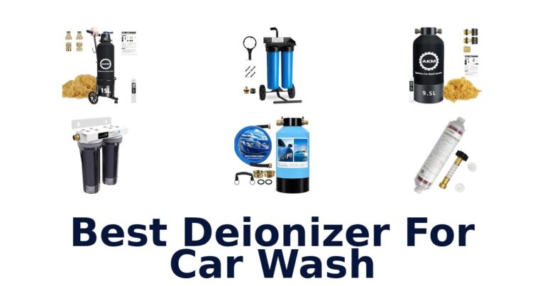 Best Deionizer For Car Wash