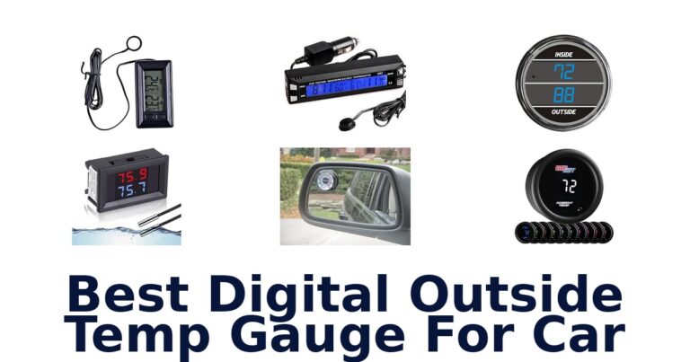 Best Digital Outside Temp Gauge For Car