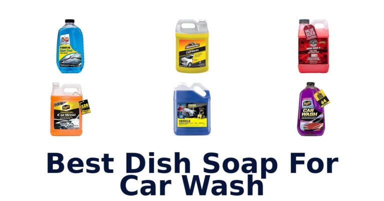 Best Dish Soap For Car Wash